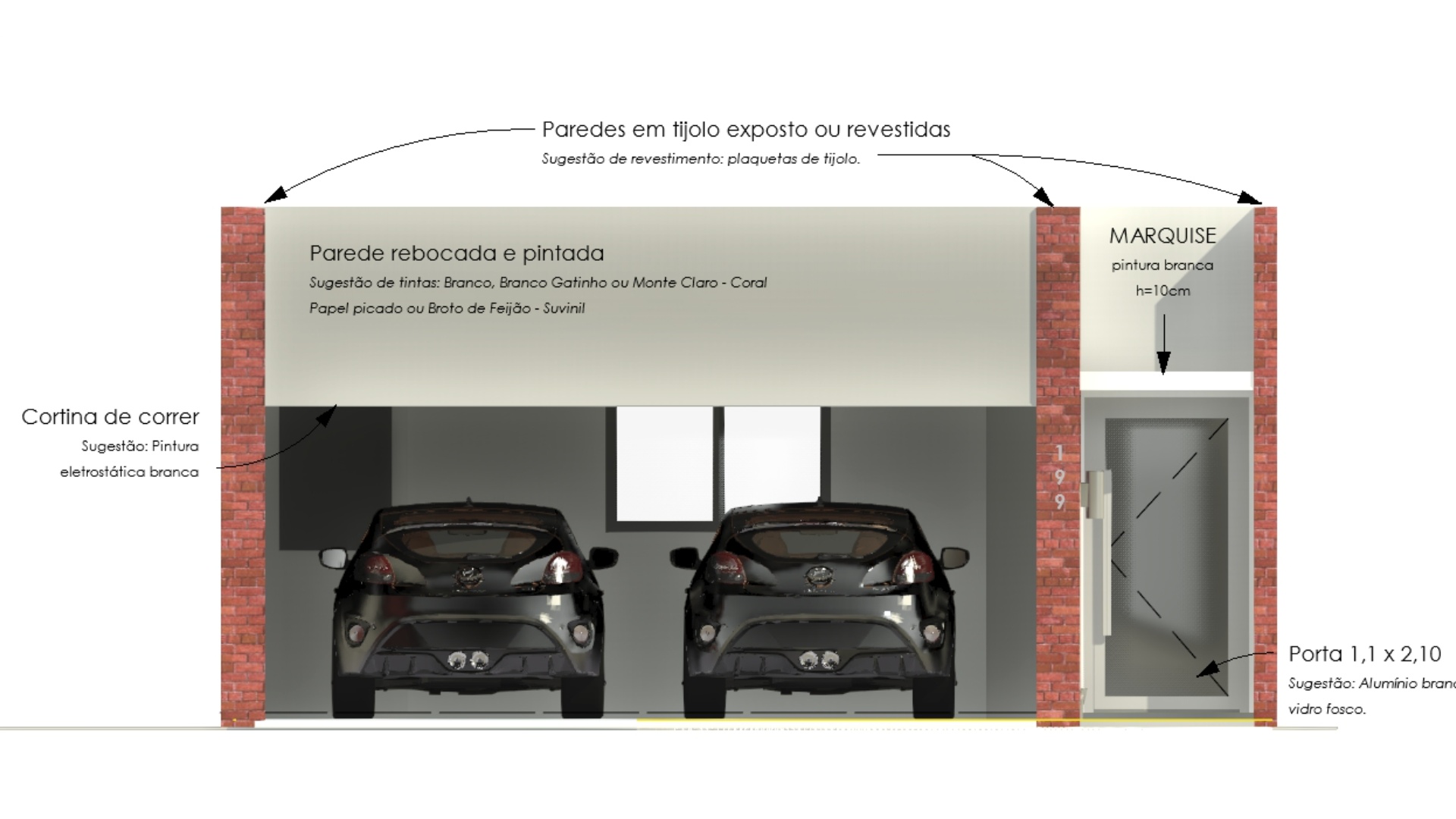 Render Fachada Av. Brasil