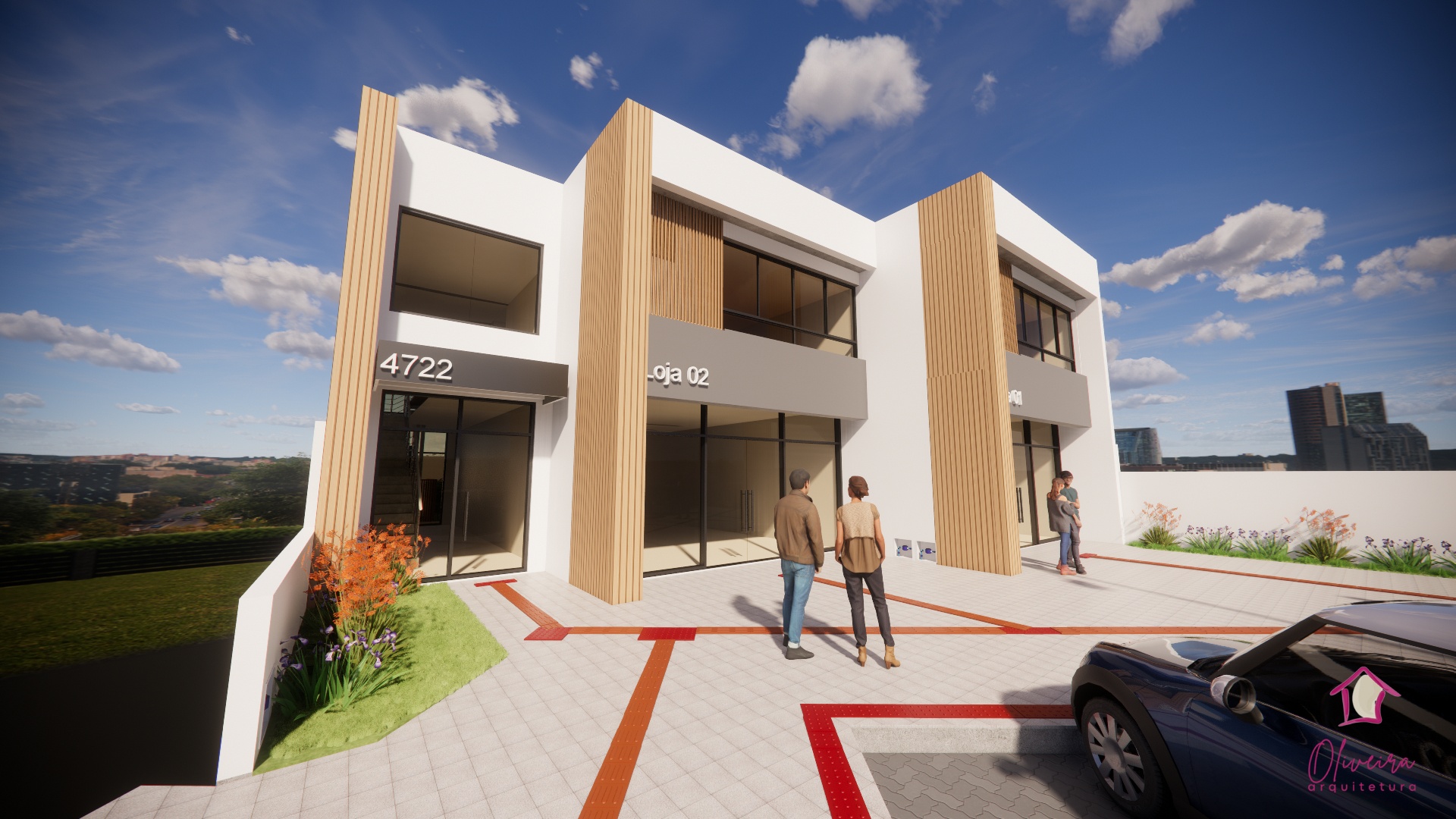 Render Centro Comercial S/N